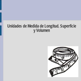 Unidades de medida, longitud, super...