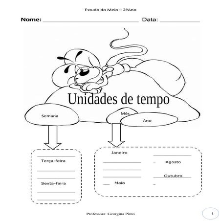 Unidades  de  tempo  2ºano