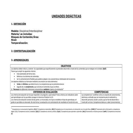 Unidades didacticas acuerdos