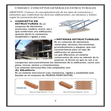 CONCEPTOS GENERALES ESTRUCTURALES