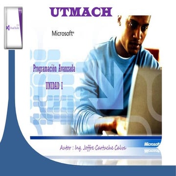 Presentacion de programacion c# en visual studio .net