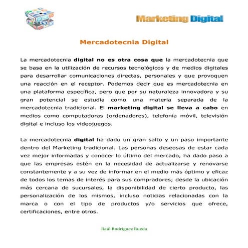 Estrategias de mercadotecnia digital | PPT