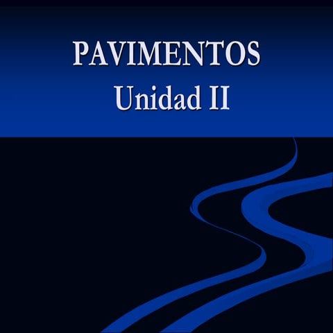 CARACTERISTICAS UN PAVIMENTO