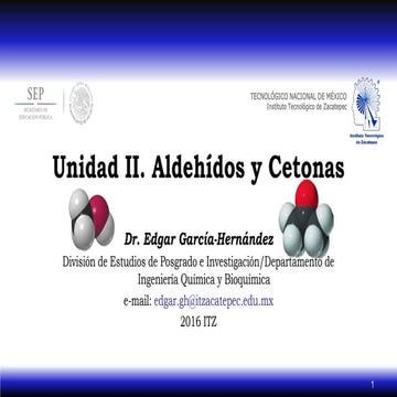Aldehídos y Cetonas