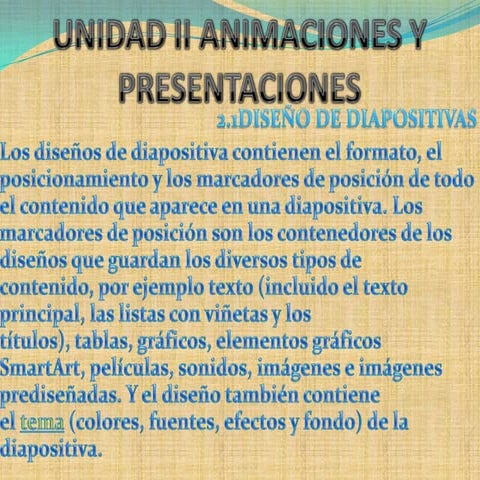 Unidad ii animaciones y presentaciones