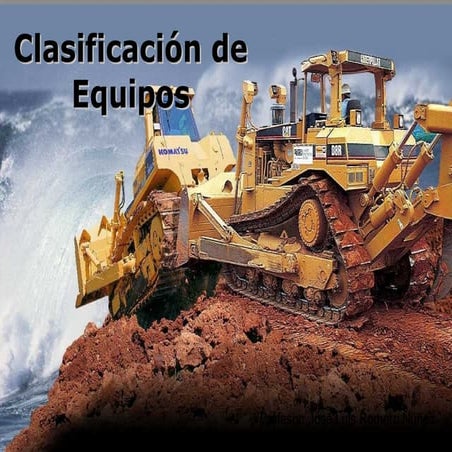clasificacion de maquinaria  2011