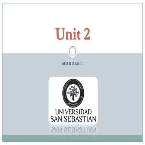 Unidad ii hospital departments