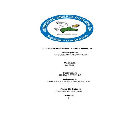 Unidad iii informatica