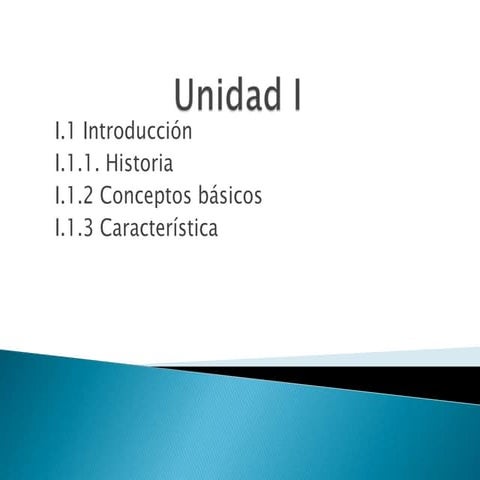 Unidad i introducciòn a la informatica