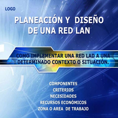 Unidad II. Planeación e implementación red lan