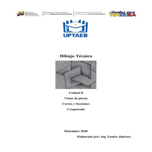 Unidad ii  vistas, cortes, secciones y croquizado
