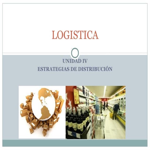 Estrategias de distribucion