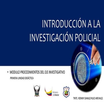 Modelo de informe Policial en Caso de Homicidio | DOCX