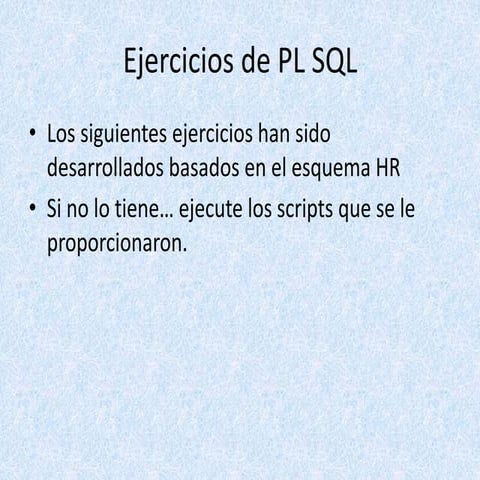Unidad vi esp parte 2 procesimientos en plsql y transact sql