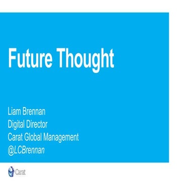 Future Thought - Futurerising @ Bournemouth University 