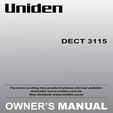 Uniden dect 3115_user_manual