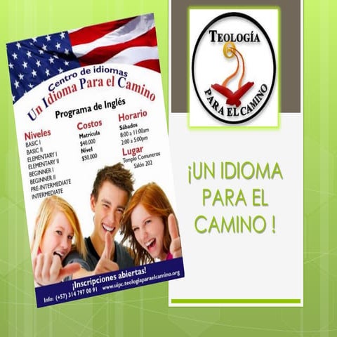 Un idioma para el camino !