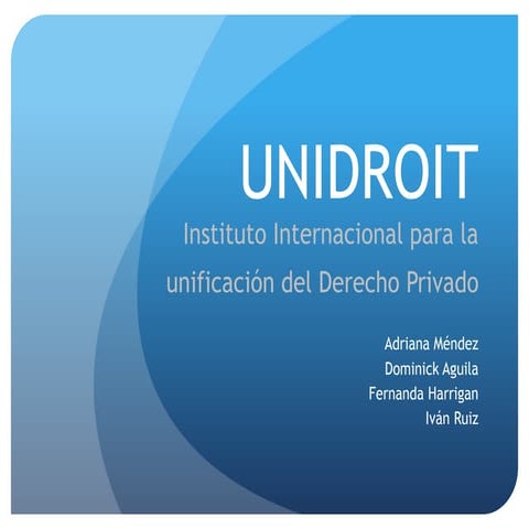 Unidroit