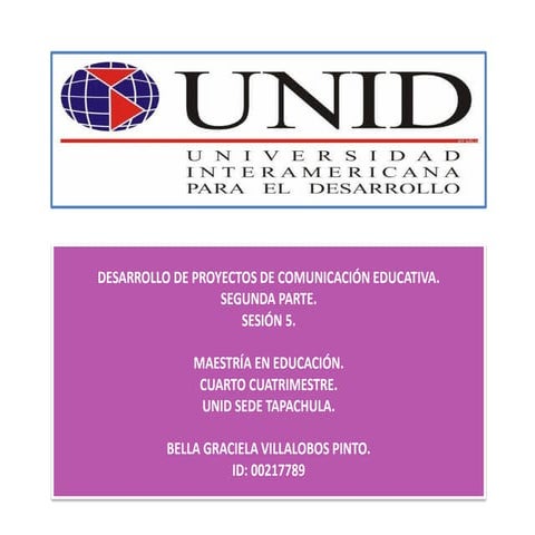 Unid sesión materia en linea 5