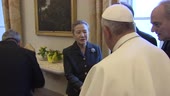 Secretary-General Ban Ki-moon meets with Pope Francis
