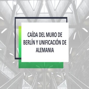 Unificacion de alemania