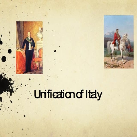 Unification Of Italy