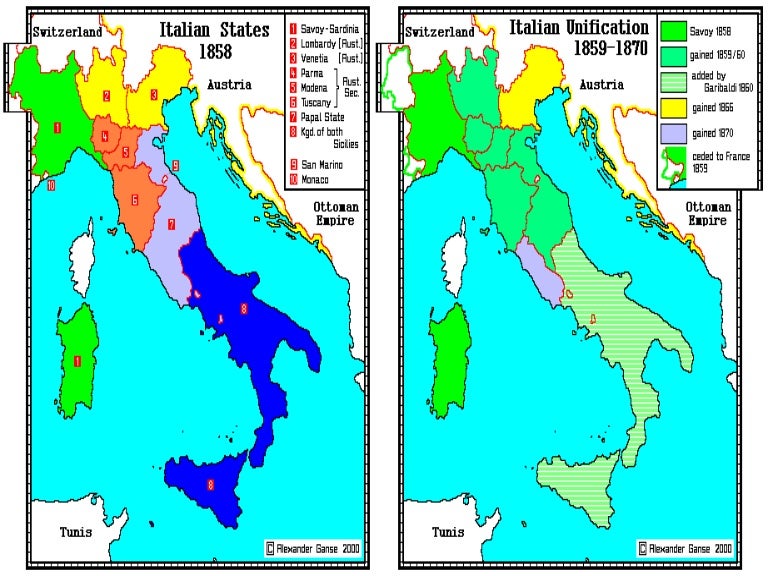 Unification Of Italy Map Campus Map Unificationofitaly 140113073658 Phpapp02 Thumbnail 4