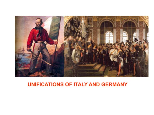 Italian And German Unification Crash Course European History #27 Unifications of Italy and Germany | PPT