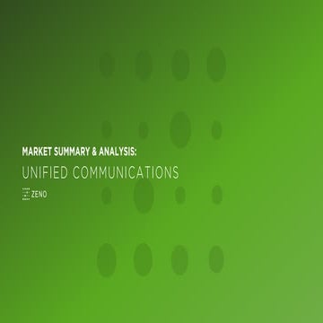 Unified Communications: 2018 Media & Influencer Analysis