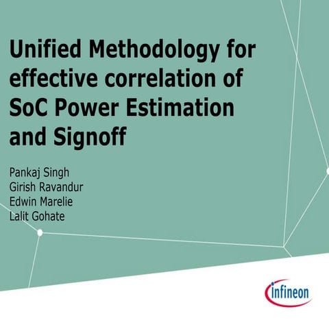 Unified methodology for effective correlation of soc power