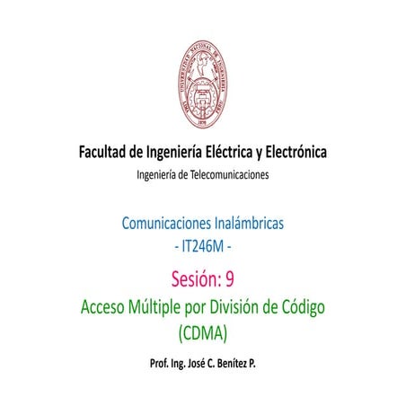 Uni fiee ci sesion 09 cdma