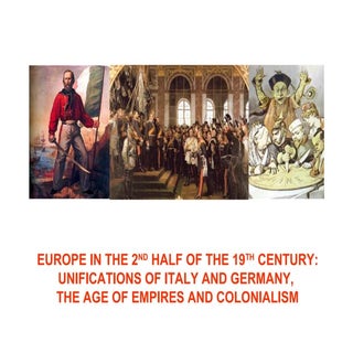 Europe in the second half of the 19...