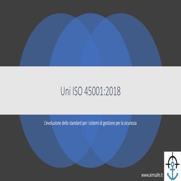 UNI ISO 45001:2018 | PPTX