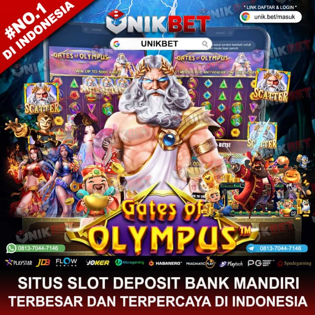 daftar slot deposit mandiri