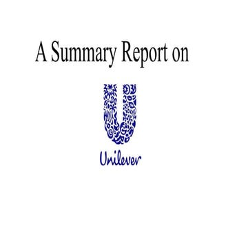 Unilever Marketing Startegy Analysis.pptx