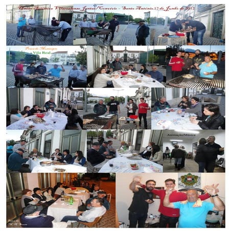 União artistica vilarealense. convívio santo antónio 12 junho 2012