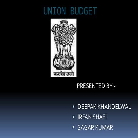 Union Budget