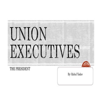 Union executives