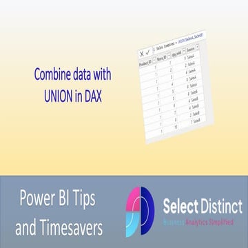 UNION in DAX