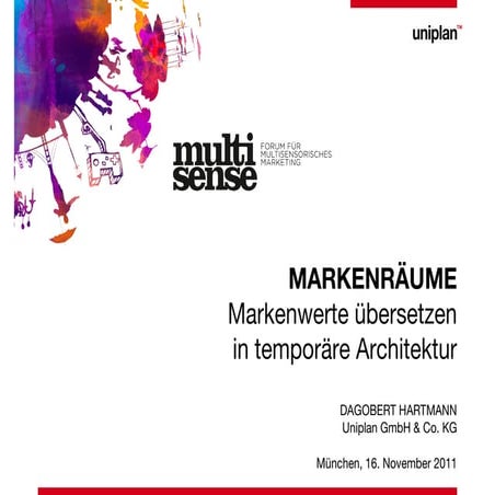 Multisense Forum - Markenräume
