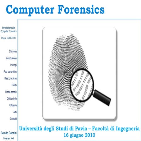 Informatica Forense | PPT
