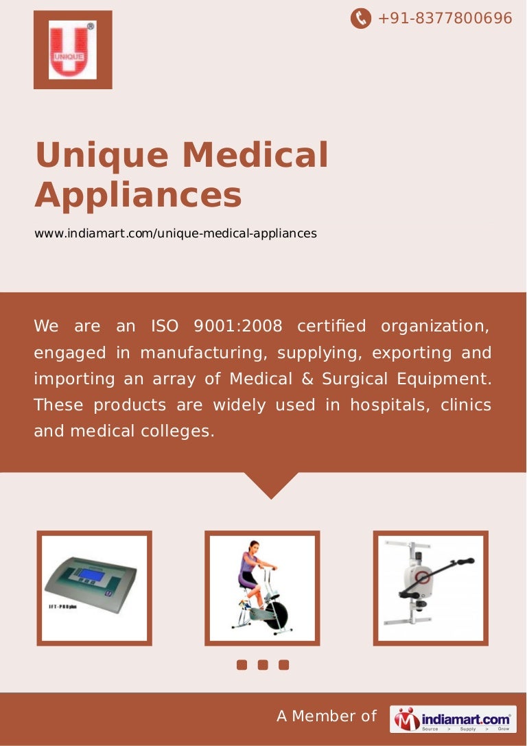 Unique Medical Appliances, Mumbai, Physiotherapy & Surgical Equipmen…