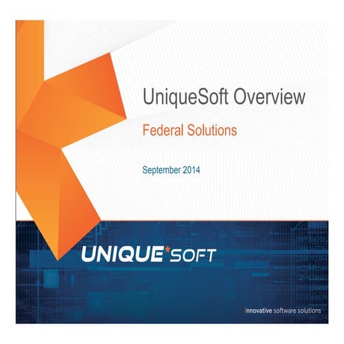 UniqueSoft Overview