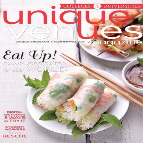 Unique Venues Summer-Fall 2014 Magazine