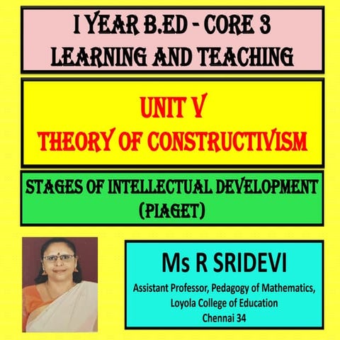 Unir v gagne first year