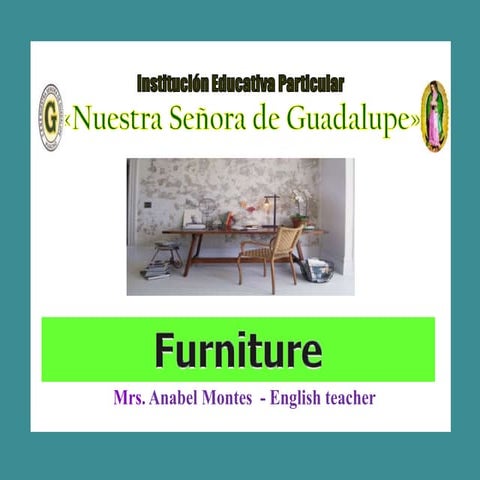 Unit  01- furniture 3ro