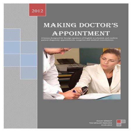 Making a Doctor's Appointment