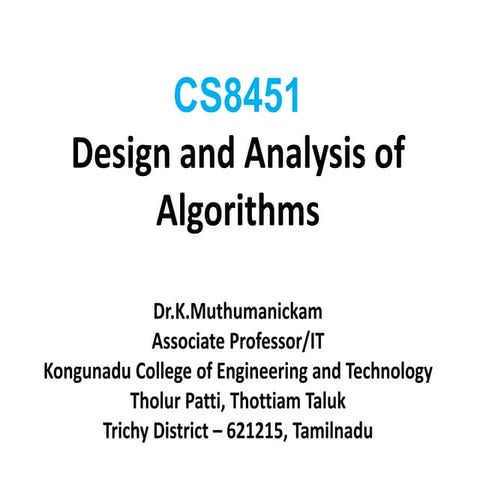 Case Study(Analysis of Algorithm.pdf