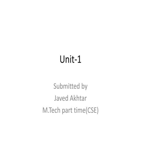 Unit-1.pptx final unit new mtech unit thre