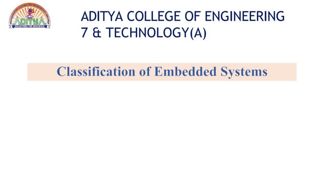 R20 REGULATION JNTUK EMBEDDED SYSTEMS UNIT-1